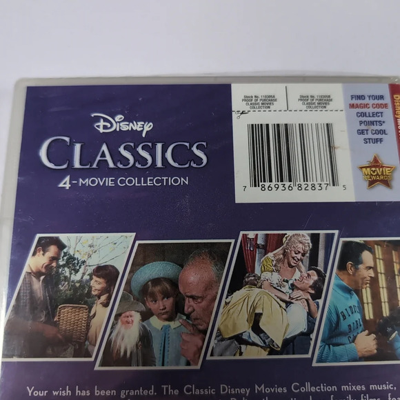 Disney Classics 4-Movie Collection DVD - Picture 3 of 8